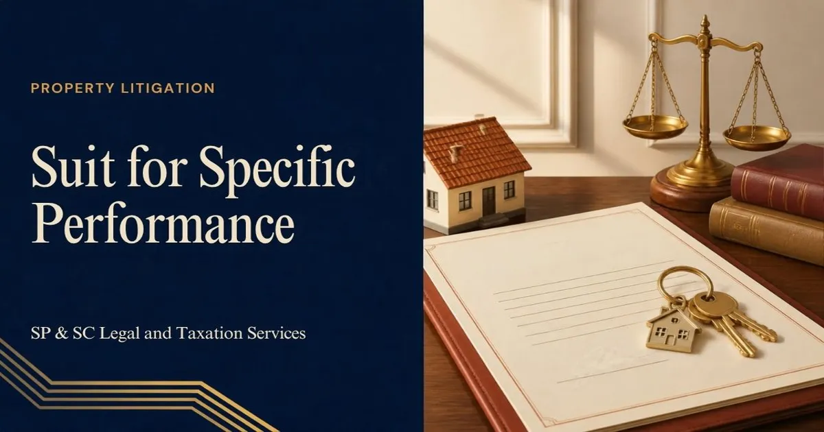 Cover: Suit for specific performance of an agreement to sell, sale agreement, keys and scales
